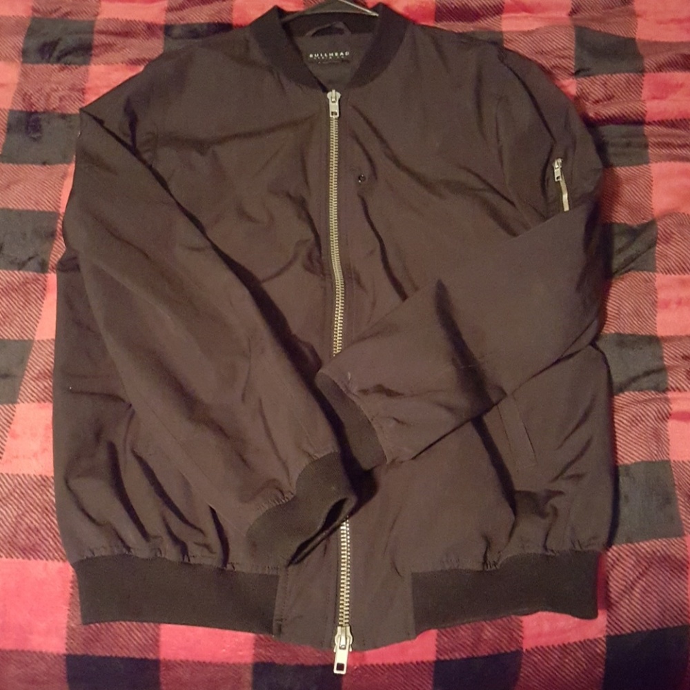 Bullhead Denim Bomber Jacket